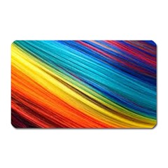Rainbow Magnet (rectangular) by NSGLOBALDESIGNS2