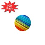 RAINBOW 1  Mini Magnets (100 pack)  Front