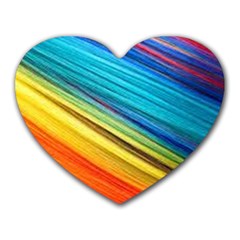 Rainbow Heart Mousepads by NSGLOBALDESIGNS2