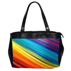 Rainbow Oversize Office Handbag (2 Sides)