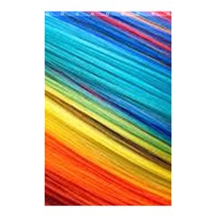 Rainbow Shower Curtain 48  X 72  (small)  by NSGLOBALDESIGNS2