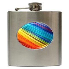 Rainbow Hip Flask (6 Oz)