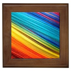 Rainbow Framed Tiles by NSGLOBALDESIGNS2