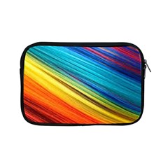Rainbow Apple Ipad Mini Zipper Cases by NSGLOBALDESIGNS2