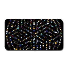 Symbol Wheel Mandala Design Medium Bar Mats by Simbadda