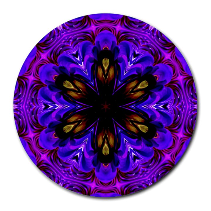 Abstract Art Abstract Background Round Mousepads