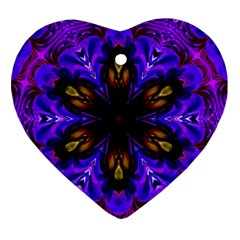 Abstract Art Abstract Background Heart Ornament (Two Sides)