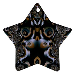 Art Fractal Artwork Design Ornament (Star)