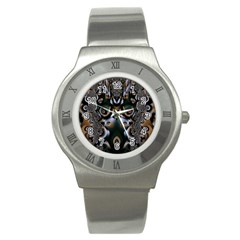 Art Fractal Artwork Design Stainless Steel Watch