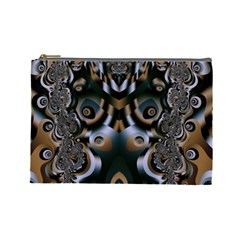 Art Fractal Artwork Design Cosmetic Bag (Large)