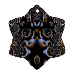 Art Fractal Artwork Design Ornament (Snowflake)