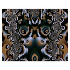 Art Fractal Artwork Design Double Sided Flano Blanket (Medium) 