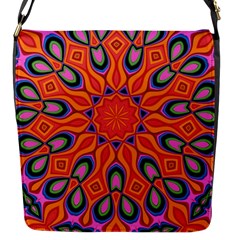 Abstract Art Abstract Background Flap Closure Messenger Bag (s)