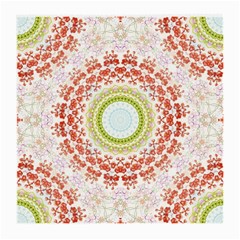 Fractal Kaleidoscope Mandala Medium Glasses Cloth (2-side) by Simbadda