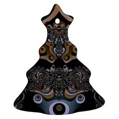 Fractal Art Artwork Design Christmas Tree Ornament (two Sides) by Simbadda