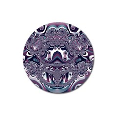 Fractal Art Artwork Design Magnet 3  (round) by Simbadda