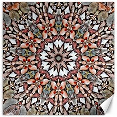 Abstract Art Texture Mandala Canvas 20  X 20  by Simbadda