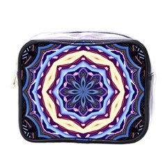 Mandala Art Design Pattern Mini Toiletries Bag (one Side) by Simbadda