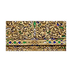 Gold Pattern Decoration Golden Yoga Headband by Simbadda