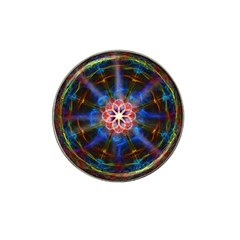 Mandala Pattern Kaleidoscope Hat Clip Ball Marker (4 Pack) by Simbadda