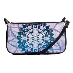 Mandalas Symmetry Meditation Round Shoulder Clutch Bag