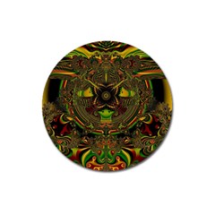 Fractal Art Artwork Design Magnet 3  (round) by Simbadda