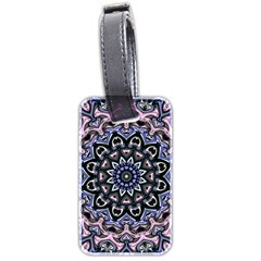 Background Kaleidoscope Abstract Luggage Tags (two Sides)