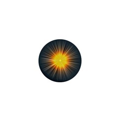 Background Mandala Sun Rays 1  Mini Buttons by Simbadda