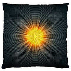 Background Mandala Sun Rays Standard Flano Cushion Case (one Side) by Simbadda