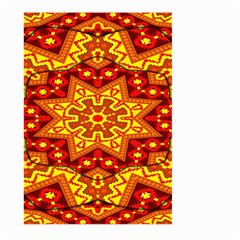 Kaleidoscope Mandala Recreation Large Garden Flag (two Sides) by Simbadda