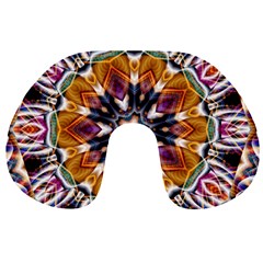 Kaleidoscope Pattern Kaleydograf Travel Neck Pillows by Simbadda