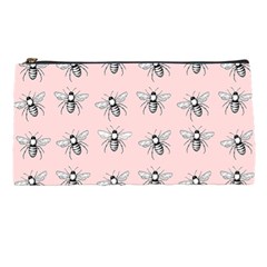 Pop Art  Bee Pattern Pencil Cases by Valentinaart