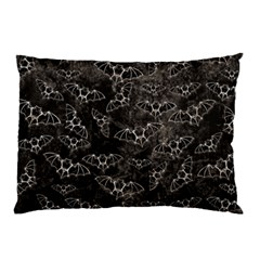 Vintage Halloween Bat Pattern Pillow Case (two Sides) by Valentinaart