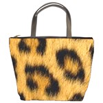 Animal print Leopard Bucket Bag Front