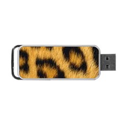 Animal Print Leopard Portable Usb Flash (one Side) by NSGLOBALDESIGNS2