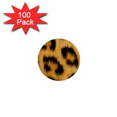 Animal Print Leopard 1  Mini Buttons (100 Pack)  by NSGLOBALDESIGNS2