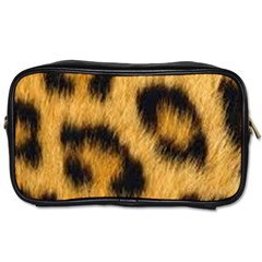 Animal Print Leopard Toiletries Bag (one Side) by NSGLOBALDESIGNS2
