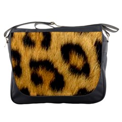 Animal Print Leopard Messenger Bag by NSGLOBALDESIGNS2