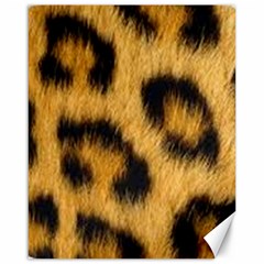 Animal Print Leopard Canvas 16  X 20 