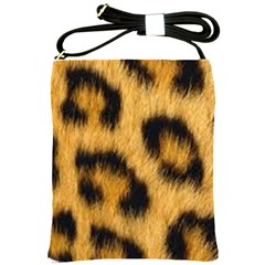 Animal Print Leopard Shoulder Sling Bag by NSGLOBALDESIGNS2