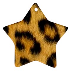 Animal Print Ornament (star) by NSGLOBALDESIGNS2