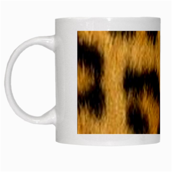 Animal print 3 White Mugs