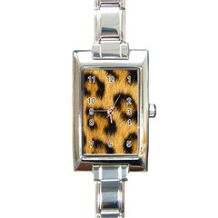 Animal Print 3 Rectangle Italian Charm Watch by NSGLOBALDESIGNS2