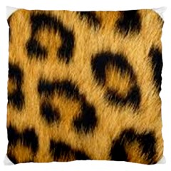 Animal Print 3 Large Flano Cushion Case (two Sides) by NSGLOBALDESIGNS2