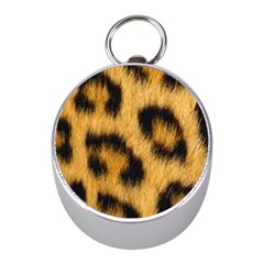 Leopard Print Mini Silver Compasses by NSGLOBALDESIGNS2