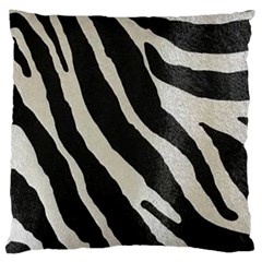 Zebra Print Large Cushion Case (two Sides) by NSGLOBALDESIGNS2