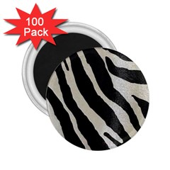 Zebra Print 2 25  Magnets (100 Pack)  by NSGLOBALDESIGNS2