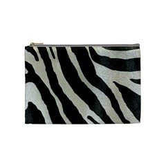 Zebra Print Cosmetic Bag (medium) by NSGLOBALDESIGNS2