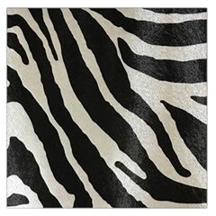 Zebra Print Large Satin Scarf (square) by NSGLOBALDESIGNS2