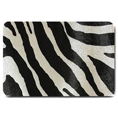 Zebra Print Large Doormat  by NSGLOBALDESIGNS2